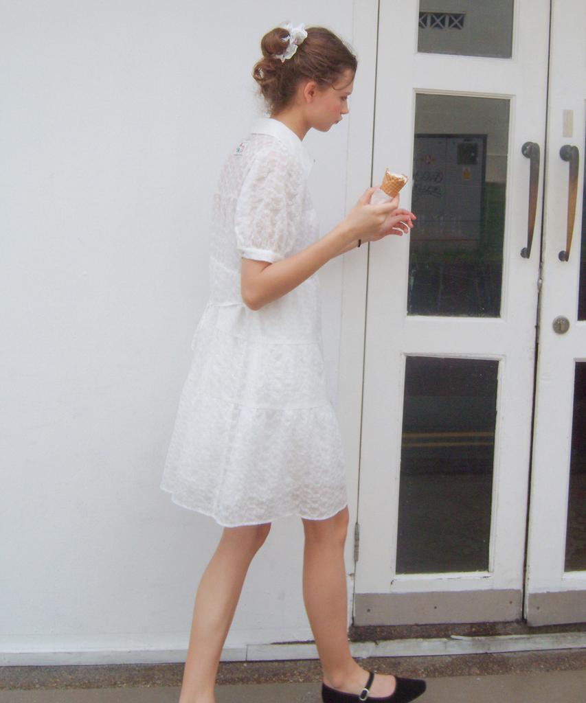 Hakesh Lena Dress_White