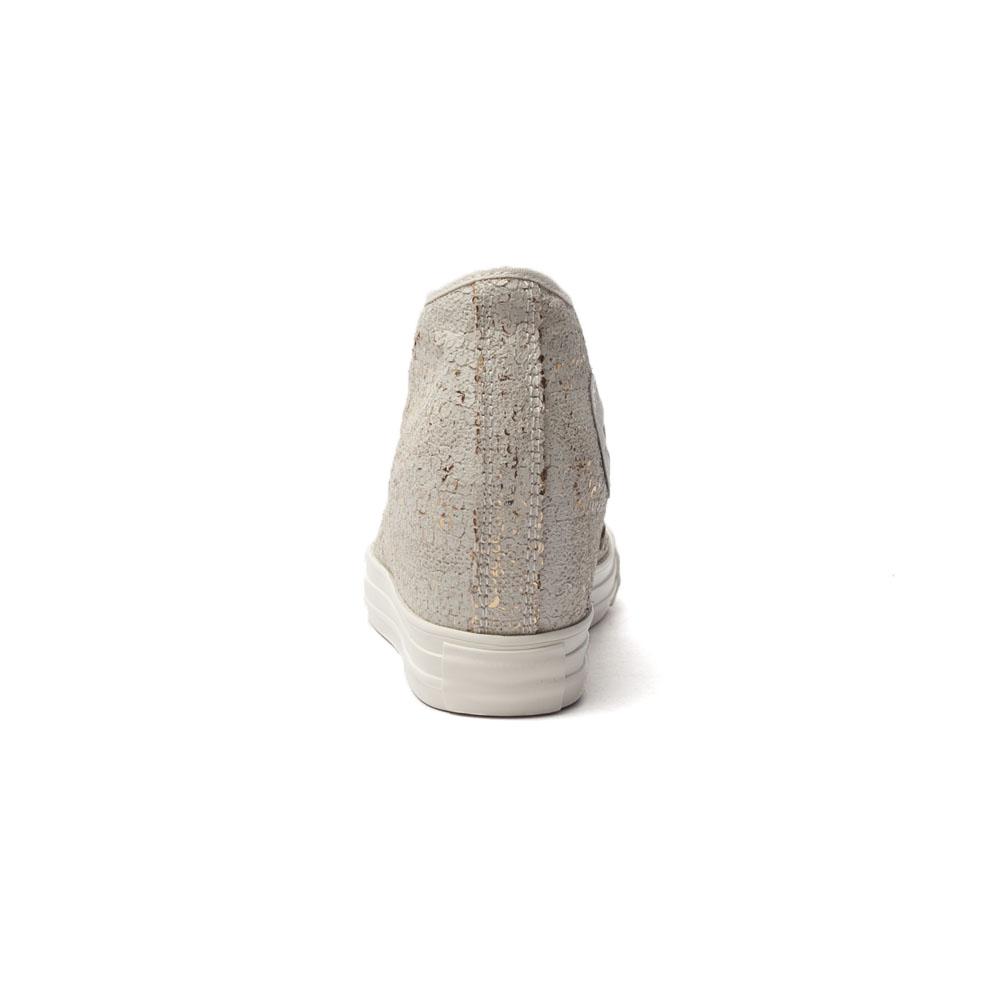 Converse Кеды CHUCK TAYLOR Высокие Канвас Женские Бежевые 551556C