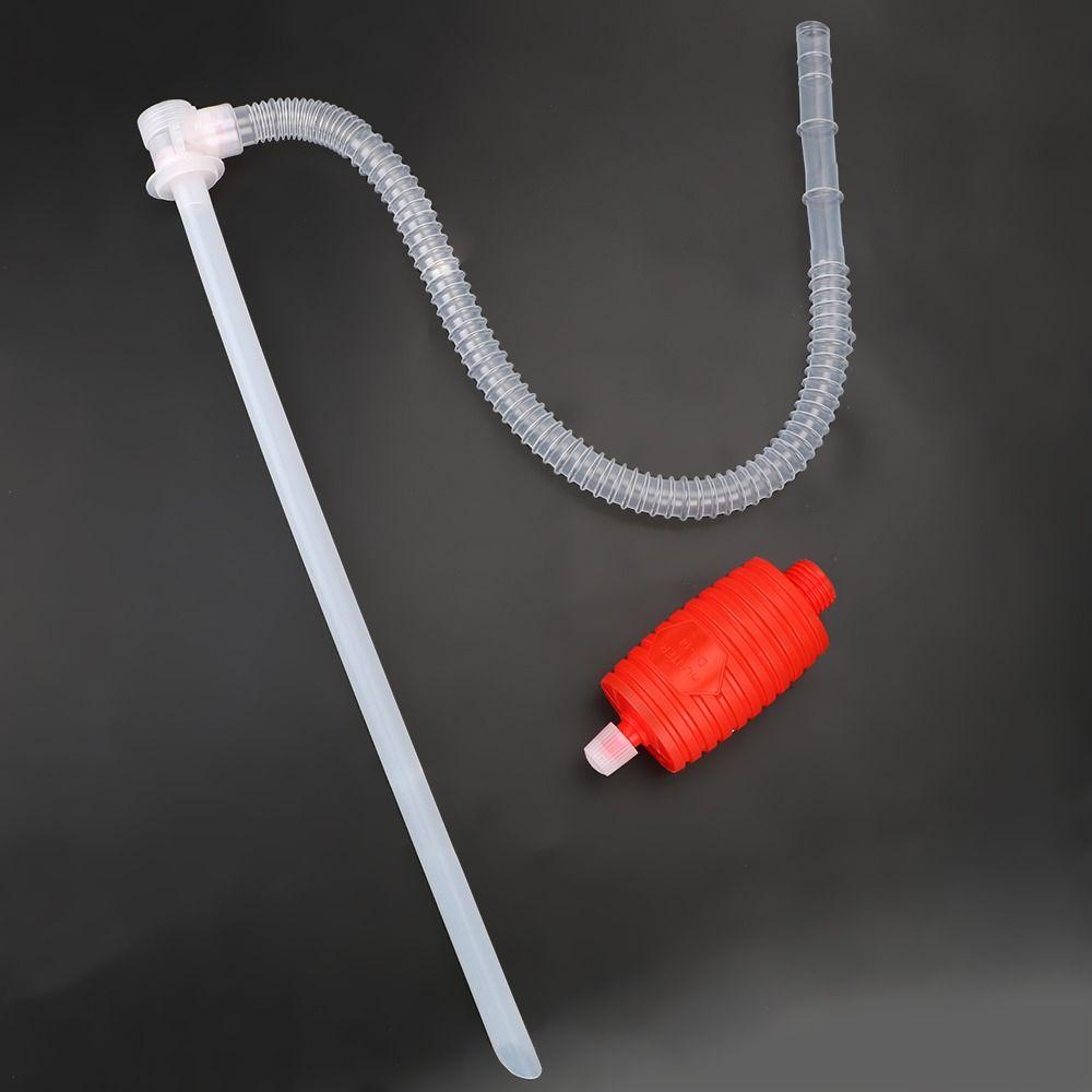 Gasoline pump Manual Siphon Tubing Hand Pump Car Fuel Oil Change Car Siphon Hose Transfer Sucker