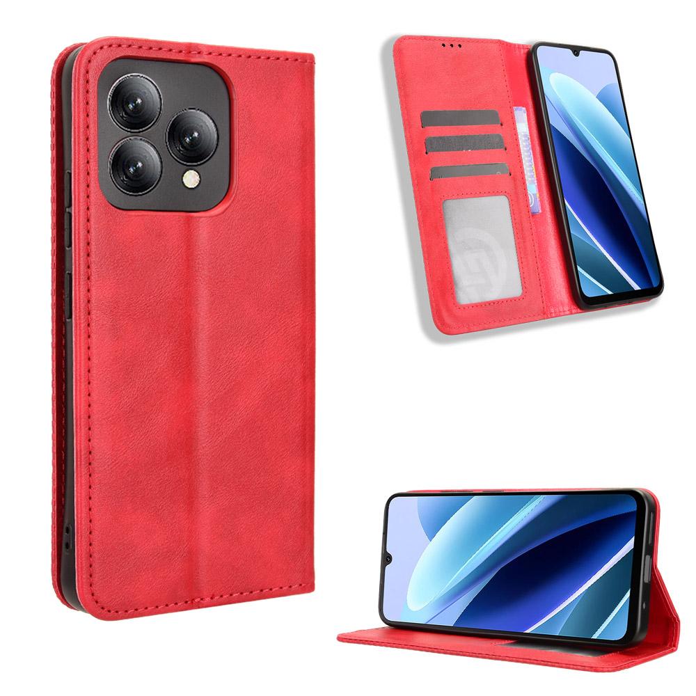 Чехлы-книжки для Cubot A40 из ПУ кожи, полная защита корпуса, противоударные, прочные, ретро чехол для телефона