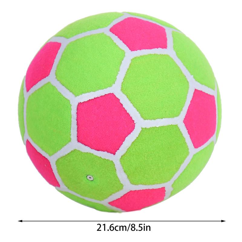 1 Pc Sticky Soccer Ball For Foot Kick Dart Games, Soccer Darts, Felt Soccer Ball,For Outdoor Inflatable Football Target Board