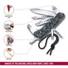 Victorinox Нож Шкипера с кольцом и шилом Необходим для шнурка, ключей, - Швейцарский мультитул для парусного спорта.