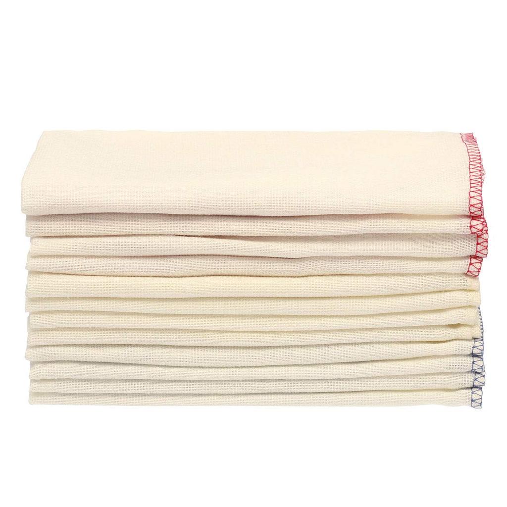 MUJI Ткань для сбора ворса 12 штук Цвет кромки Натуральный 40x40 см MCB36A7A
