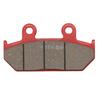 Тормозные колодки для мотоцикла Daytona, красные колодки (Полуметаллические колодки), Skywave 650, ABS (04-18), Скайвейв 400