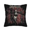Slipknot метал-рок группа музыка Печать Наволочка Чехол для подушки Подушки Новый стиль Домашний декор Молния Разные размеры