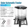 Автоматическая кормушка для пруда с карпами Gechi Solar CFF-106/206