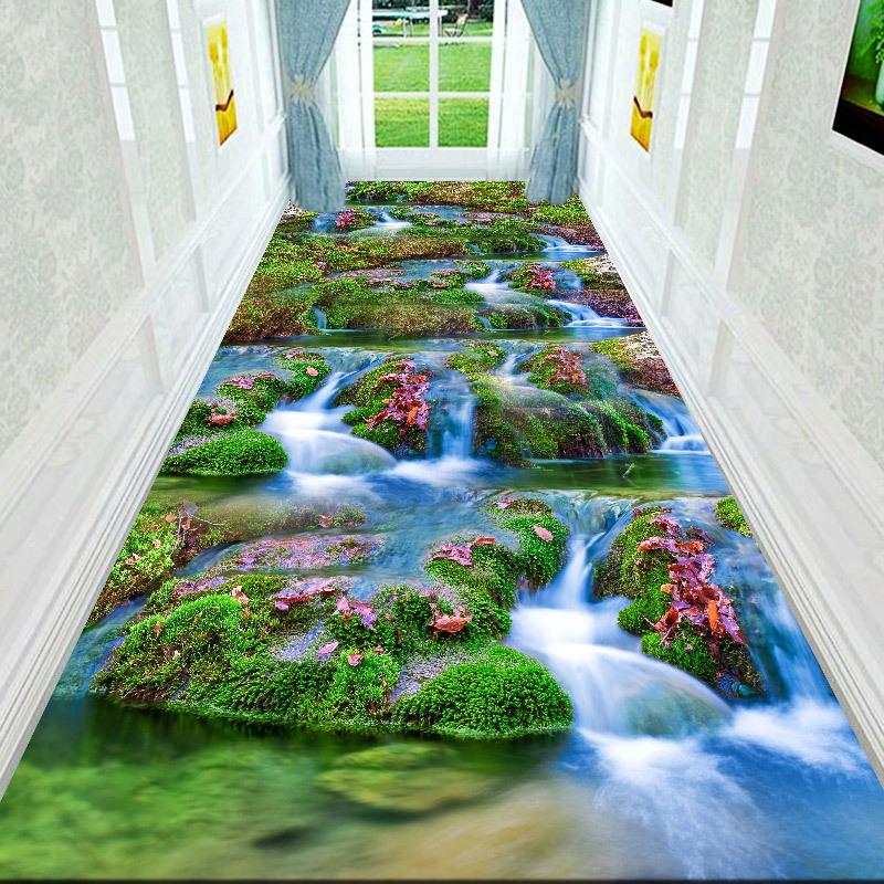 3D ковры для коридора, гостиной, украшения дома, вестибюля отеля, длинного ковра, лестницы, коврика для входной двери