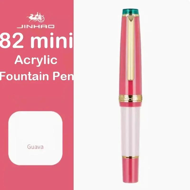 JINHAO 82 Мини Милая Короткая Портативная Перьевая Ручка Для Практики Каллиграфии Письма Деловая Ручка Офисные Школьные Принадлежности Канцелярские Товары