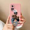For Xiaomi Mi 10T Pro 5G Case Matte Silicone Shell For Xiaomi10T Pro 5G Sweet Girls Butterfly Cartoon New Design Fashion Funda