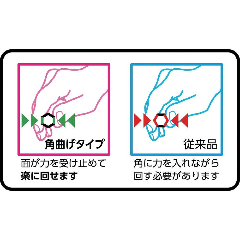 Набор из 9 шестигранных ключей с шаровым наконечником TRUSCO для гибки квадратов TBRK-9S