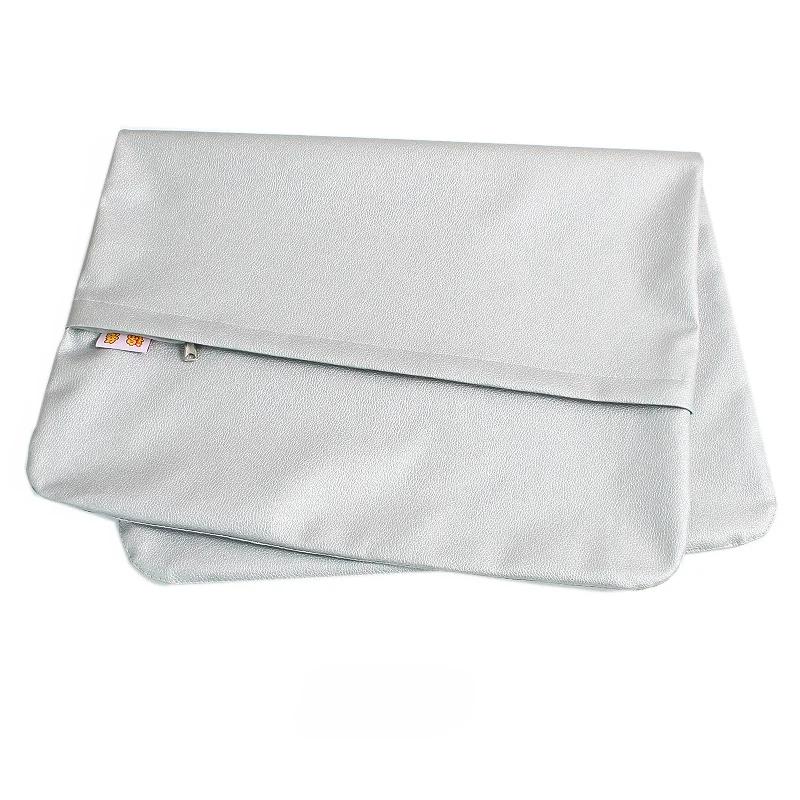 48X74cm 1pcs Waterproof Pu Leather Cushion Cover Sofa Chair Car Throw Pillow CaseOil-Proof Home Decor Pouf Pillowcase