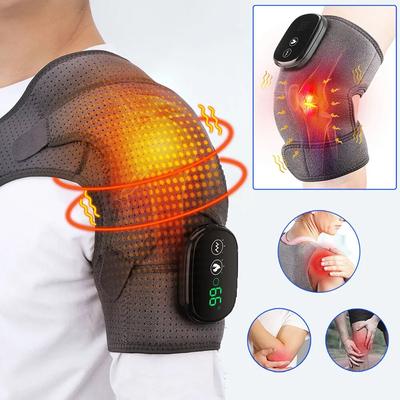 Электрический нагрев, вибрационный массаж, массажер для колен и плеч, физиотерапия суставов, облегчение боли в локте, теплый наколенник, инструмент для релаксации