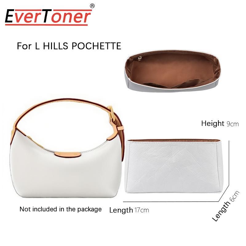 EverToner Водонепроницаемый Легкий Бумажный Вкладыш из Микрофибры для L HILLS POCHETTE Прочная Внутренняя Сумка-Органайзер Хранение