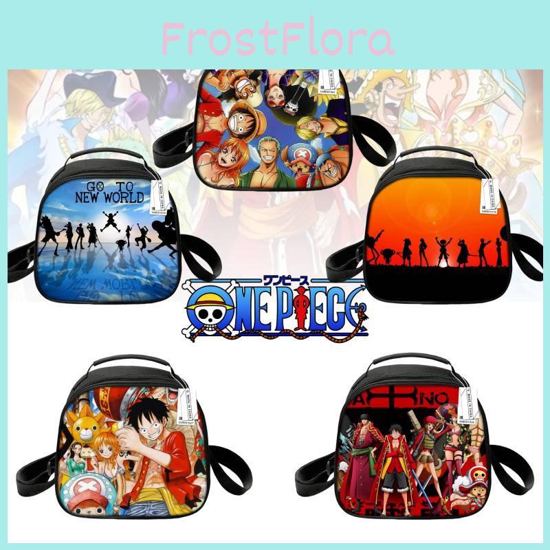 Customizable Cartoon Anime One Piece Lunch Box Cute Round Lunch Bag With Thermal Insulation Portable And Convenient