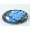 23X40MM Топ Радужный Лабрадорит Овальный Кабошон Кристалл Россыпью Драгоценный Камень 70Cts. СК-1323