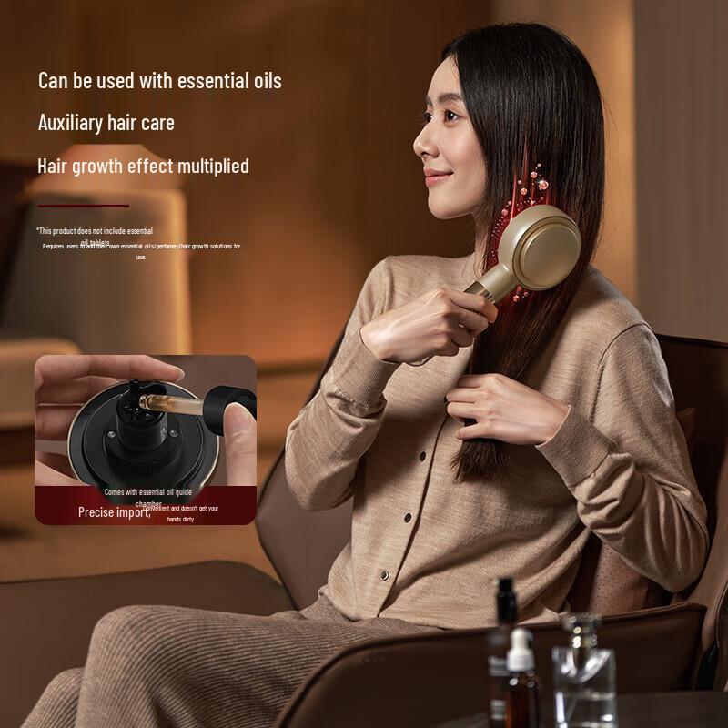 Philips Smart EMS Red Light Scalp Massager Comb