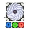 Ultra Silent Anti-vibration 15 Lights Round Computer Cooling Fan