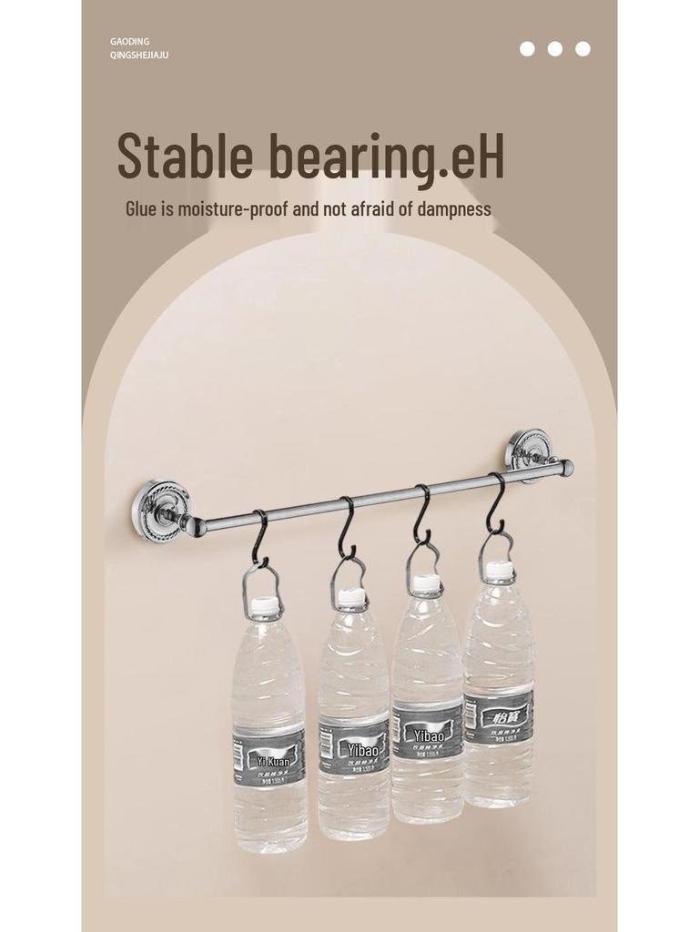 Набор посеребренных полностью медных полотенцедержателей для ванной в европейском стиле