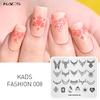 Nail Stamping Plates Fashion 008 Pattern Nail Art Stamp Template DIY Image Template Manicure Stamping Plate Stencil Tools