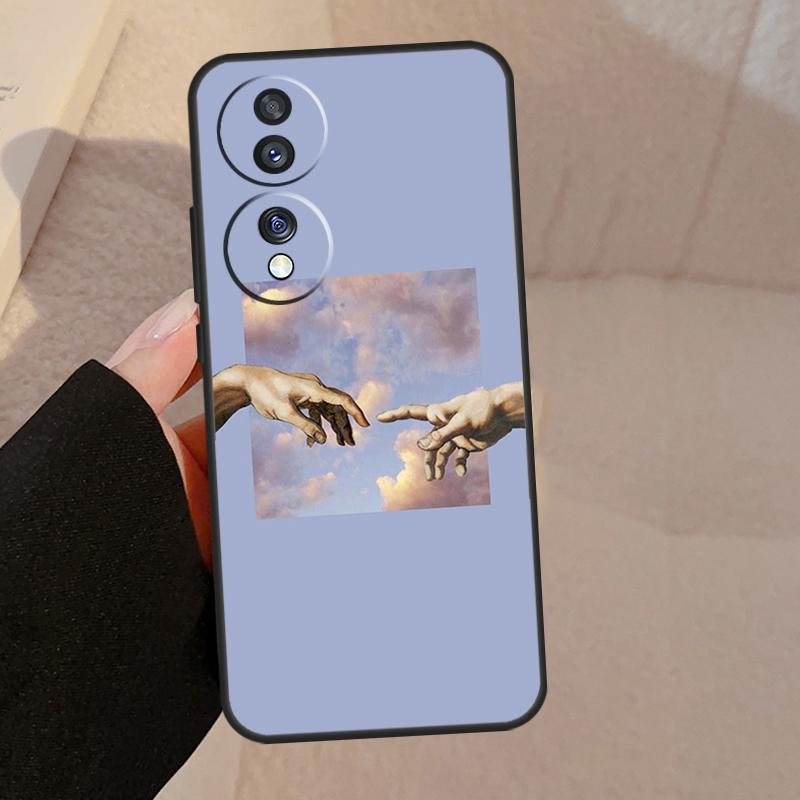 Чехол Michelangelo Art For Honor Magic V5 5 6 7 Pro для Honor X9a X9b X9c X8a X8b 50 70 90 200 400 Lite