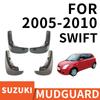 For Suzuki Swift 2005-2010 2006 2007 2008 2009 Car Mudflaps Mud Flaps Splash Guards Mudguards Flap Fender Accessories