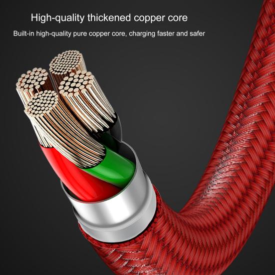 Кабель для передачи данных Тип C 180 градусов Вращающийся Зарядный шнур Тип веревки Нейлоновая оплетка