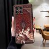 Персидский ковер Цветочный узор Чехол для телефона для Honor Magic5Lite 200 400 Lite 8X X6 X7 70 X8 X5b 90 X9a