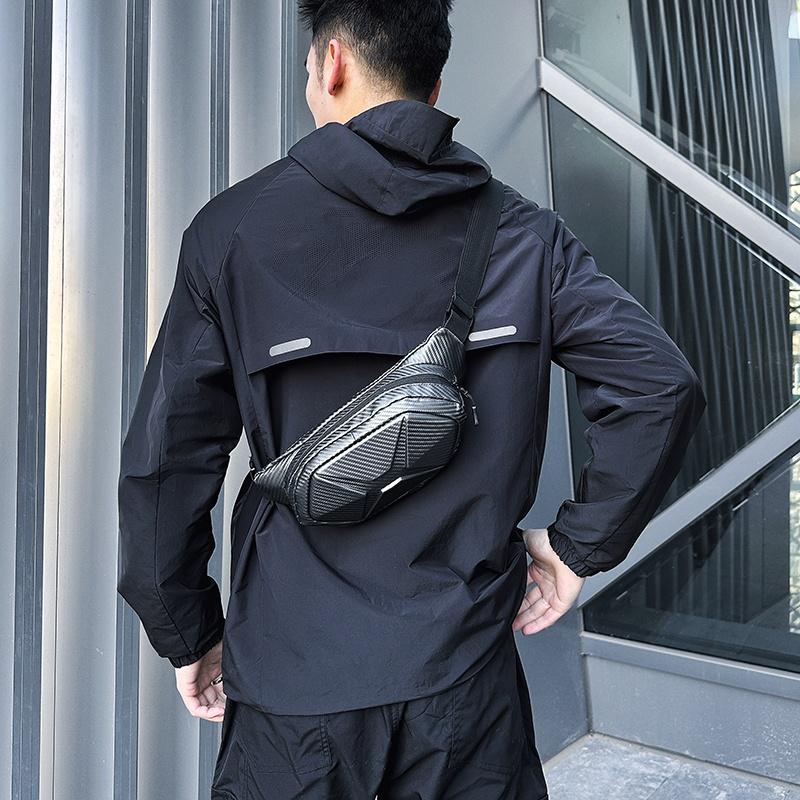 Fashion Waterproof Ride Waist Packs Solid Color Fanny Pack Unisex Belt Bags Casual Travel Storage Phone Chest Pack Crossbody Bag