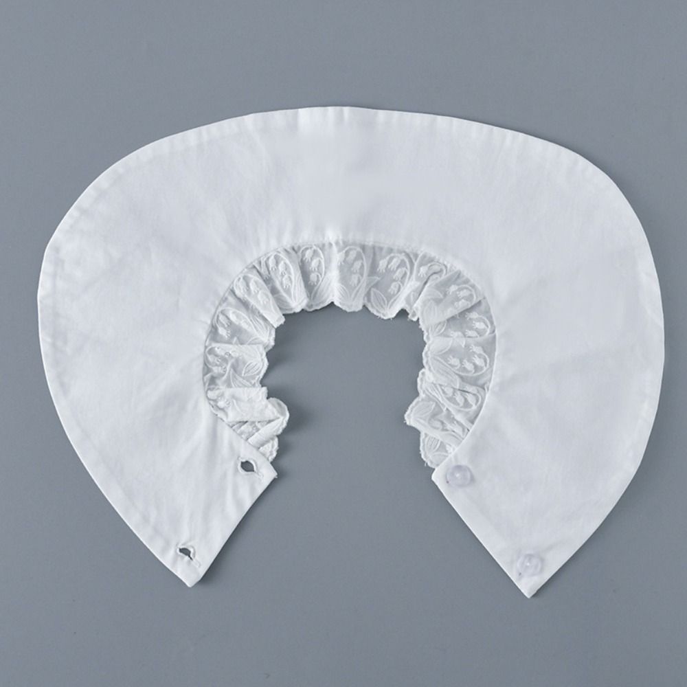 Женский воротник-стойка Винтажный топ Шейные украшения Галстуки Новый лацкан Ложный воротник