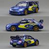 1/36 Subaru Impreza WRC Sports Car Alloy Diecast Metal Scale Model Car Miniature Car Model Static Collection Children Toy Car Vehicles