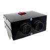 12V/24V Car Heater Portable 500W 2 Hole Fast Heating Windscreen Demister Winter Warmer Defroster For Vehicle RV SUV Truck