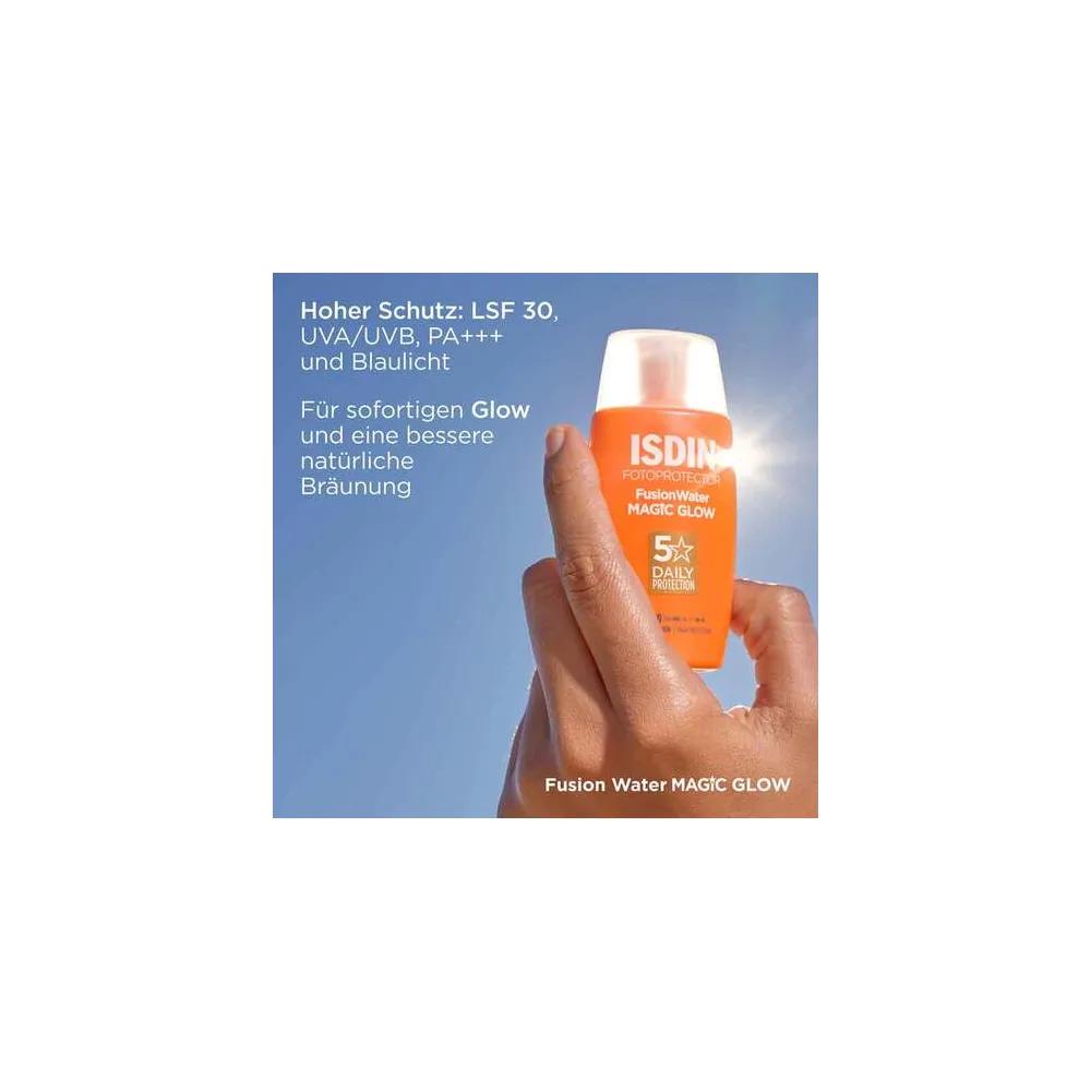 ISDIN Солнцезащитный крем фотозащитный Fusion Water Magic Glow SPF30, 50 мл