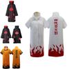 Наруто Сяо Какаши Минато Учиха Обито Костюм для косплея Униформа Халат Для детей и взрослых
