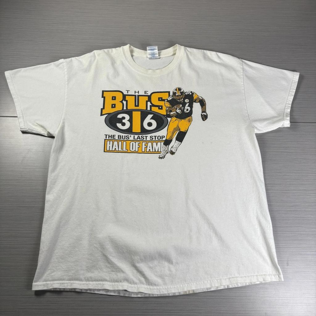 Футболка Pittsburgh Steelers Мужская XL НФЛ Футбол Джером Беттис Зал Славы