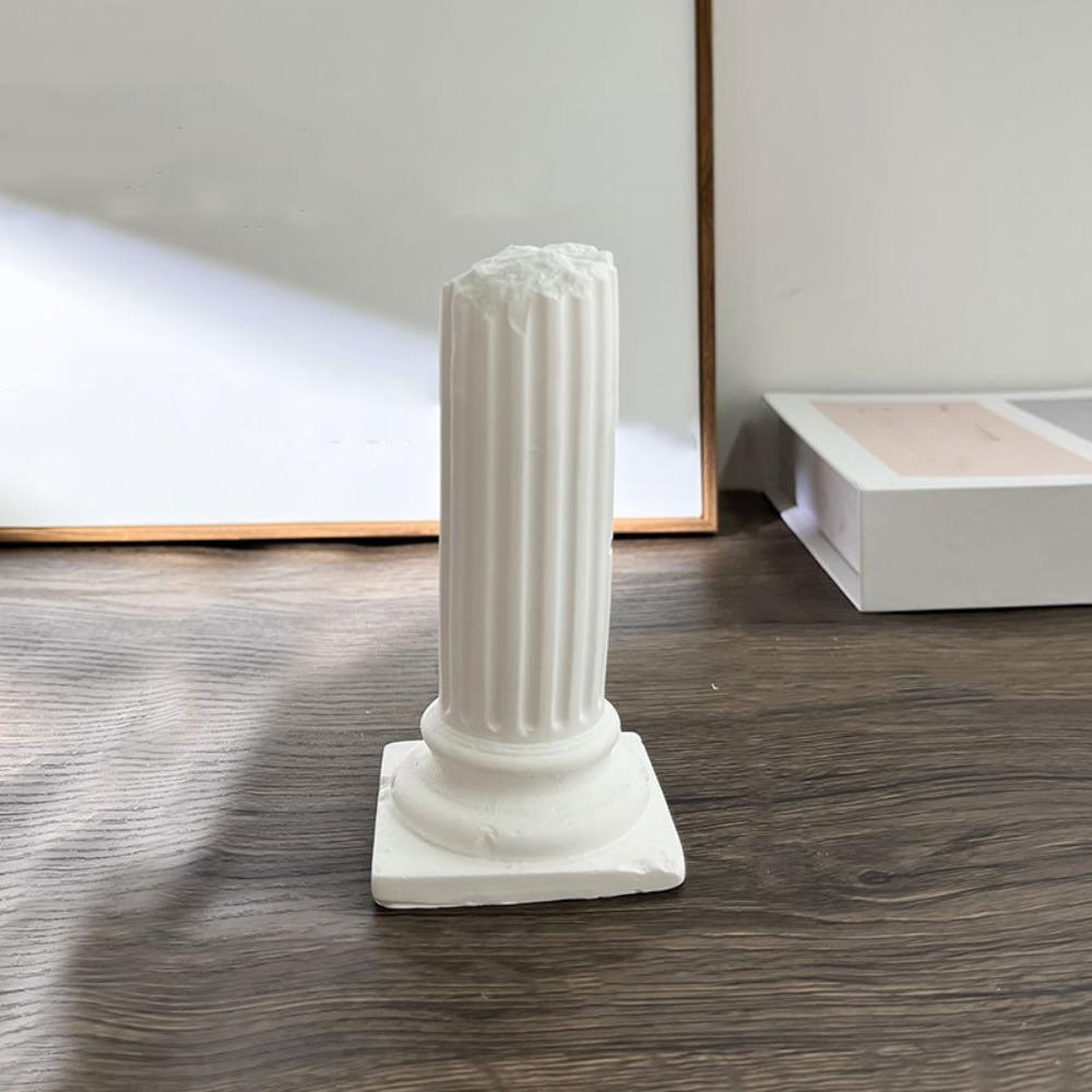 Exquisite Vintage Plaster Ring Holder White Gypsum Ring Display Rack  Photo Props