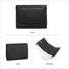 [PORRASSO] кошелек женский для девушки мини-кошелек кошелек из коровьей кожи тройного сложения кошелек тройного сложения Модный милый Популярный легкий тонкий с отделением для монет