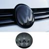 DIG1 2pcs VW Golf 6/Golf 7/Golf 7.5/Golf 8 Not Affect ACC Modified Black Label New Flat Mirror Front and Rear Logo Decorative Cover