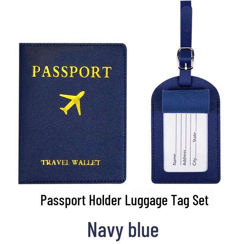 Cross-Border Luggage Tag & Passport Holder Set