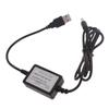 Зарядное устройство USB к DC USB 5V к DC 12V 5.5 x 2.1мм Кабель питания для светодиодных лент, роутера, зарядный шнур 115СМ