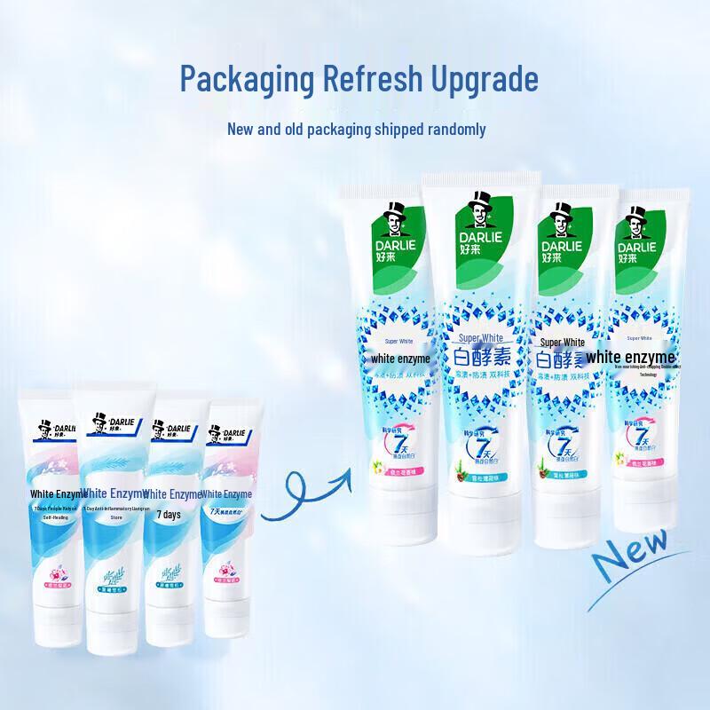 Darlie White Enzyme & Ultra White Toothpaste Set
