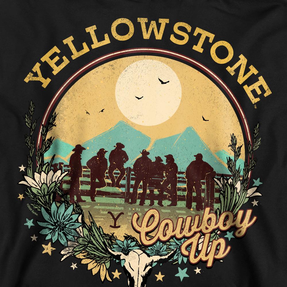 Свитшот унисекс для взрослых Yellowstone Cowboy Up