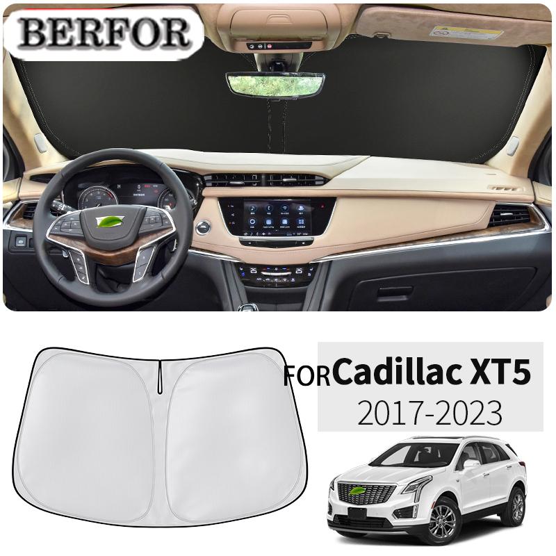 Для Cadillac XT5 2017-2023 Автостайлинг Нано-утеплитель Солнцезащитный козырек на лобовое стекло Козырек от солнца на переднее окно Аксессуары для салона автомобиля