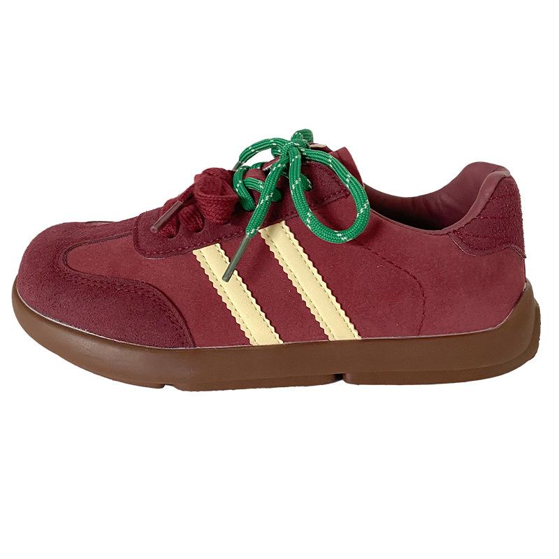 A9862 latex insole/cold dipping process mango head platform popular board shoes women's shoes German training shoes casual shoes lightweight