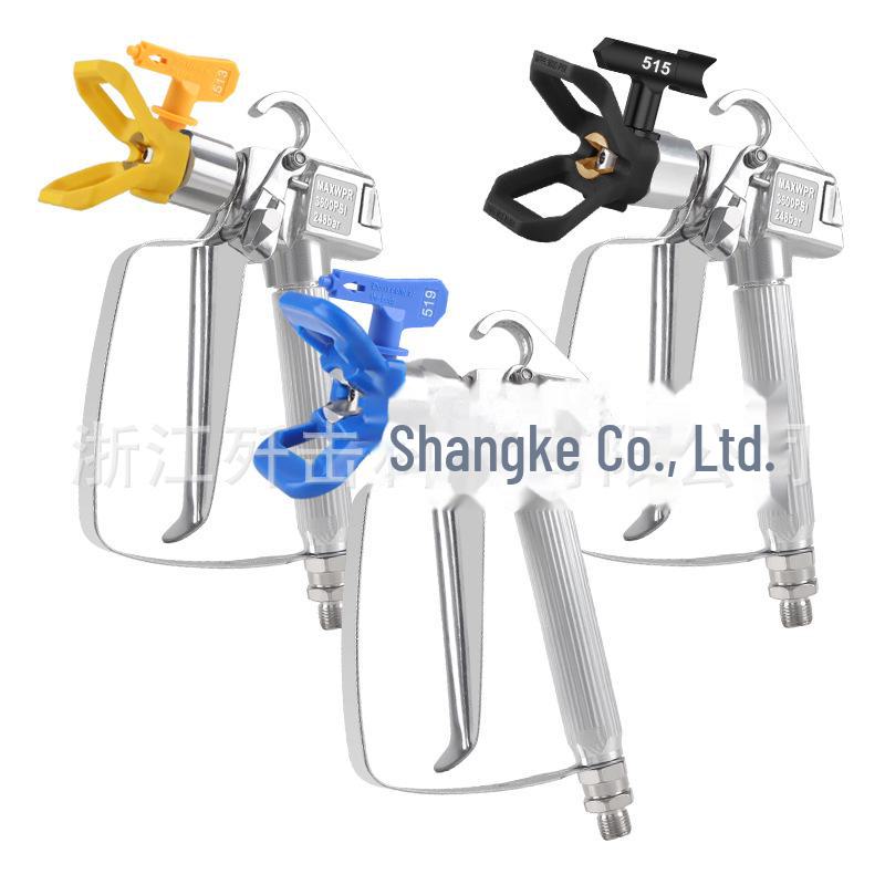 Комплект безвоздушного распылителя высокого давления: Форсунка, седло «утконос», труба, фильтр распылителя, удлинительный стержень.