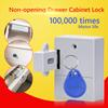 Invisible Cabinet Lock RFID Sensor Smart Drawer Security Keyless File Cabinet Locks Anti-theft Device
