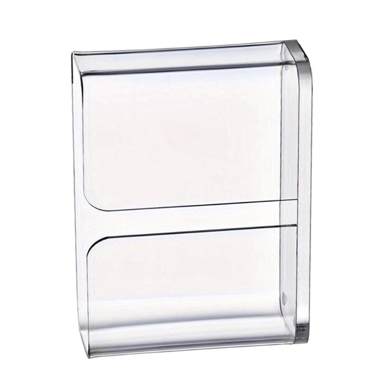 Прозрачная акриловая салфетница Практичный контейнер для столовых салфеток для свадеб и домашнего использования Диспенсер для салфеток Кухонная утварь