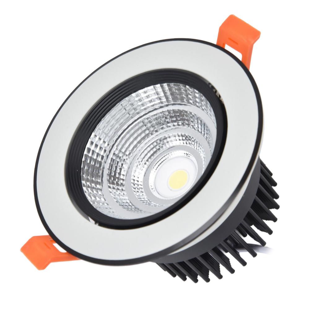 Встраиваемое освещение 7 Вт Белый свет 6000 К Хорошее рассеивание тепла светодиодный потолочный светильник для прихожей