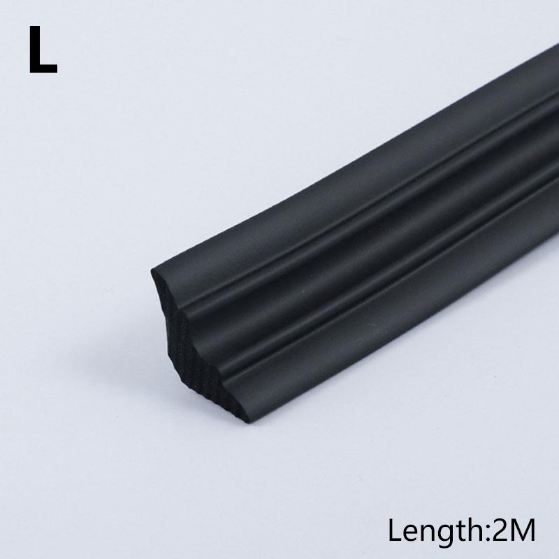 Новый NBR кромкооблицовочный самоклеящийся стикер на стену, украшение на потолок, верхний угол, мягкая линия