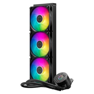 Cooler Master MasterLiquid 360L Core ARGB LGA1700 AM5 совместимый 360 мм радиатор простое водяное охлаждение процессорный кулер FN1929 / MLW-D36M-A18PZ-R1