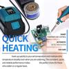 90W Portable Digital Electronic Welding Iron Rechargeable Welding Power Tools Mini Electric Soldering Station